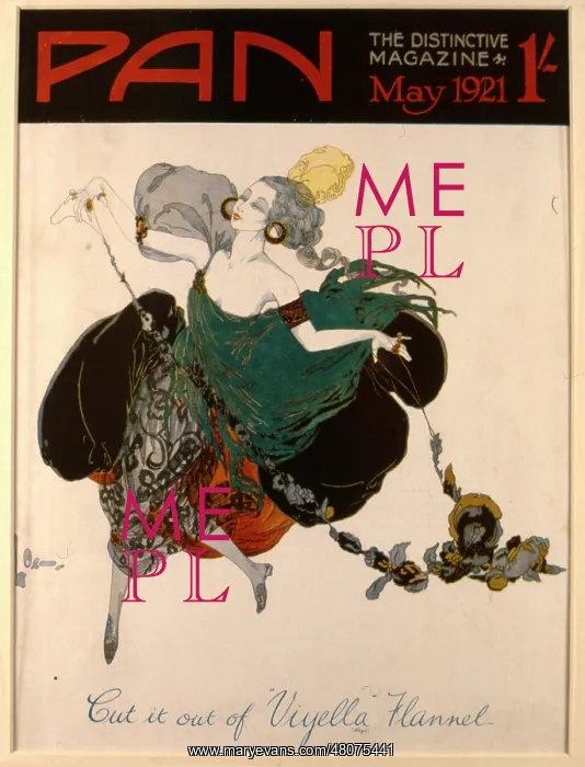  : Cover design, Pan magazine