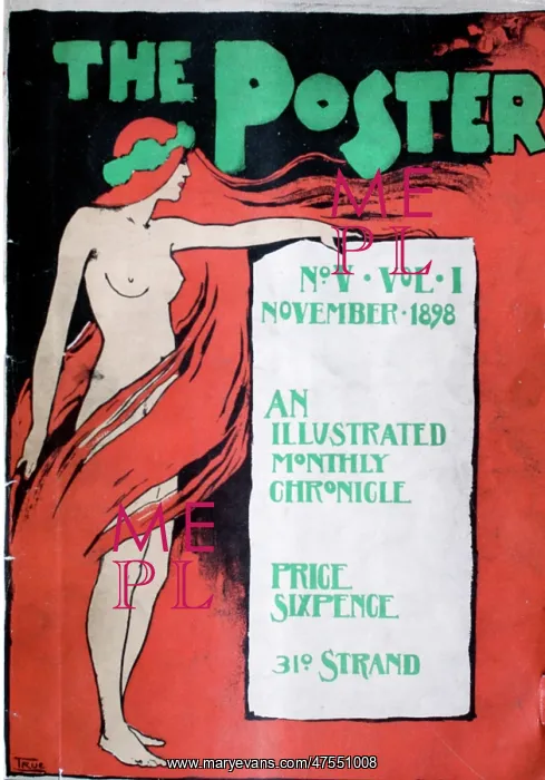 : Cover design for The Poster : Cover design for The Poster
