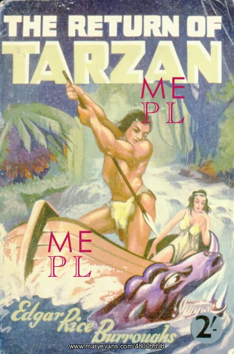  : Cover design, The Return of Tarzan