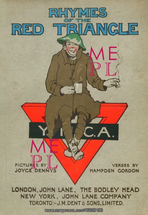 : Cover design, Rhymes of the Red Triangle, WW1 : Cover design, Rhymes of the Red Triangle, WW1