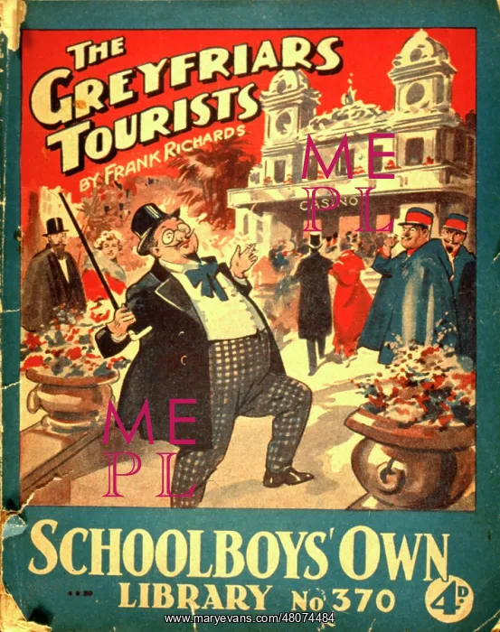 : Cover design, Schoolboys Own Library : Cover design, Schoolboys Own Library