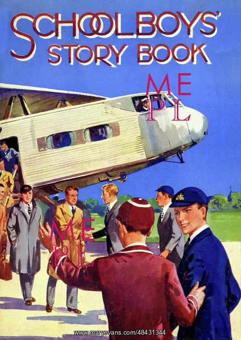 : Cover design, Schoolboys Story Book : Cover design, Schoolboys Story Book