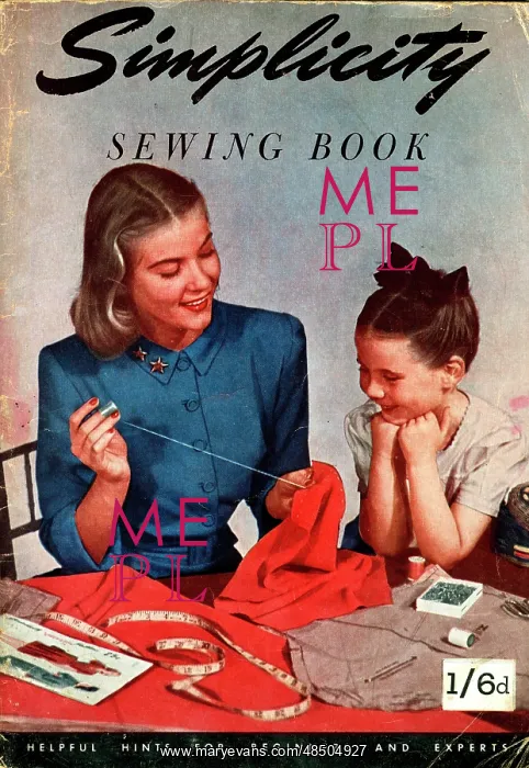 : Cover design, Simplicity Sewing Book : Cover design, Simplicity Sewing Book