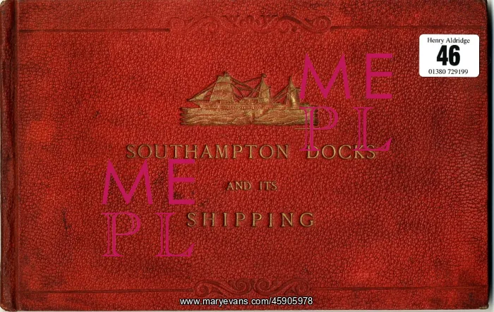 : Cover design, Southampton Docks and its Shipping : Cover design, Southampton Docks and its Shipping