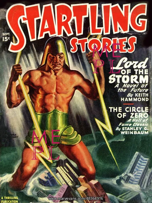 : Cover design, Startling Stories : Cover design, Startling Stories