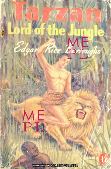 : Cover design, Tarzan, Lord of the Jungle : Cover design, Tarzan, Lord of the Jungle
