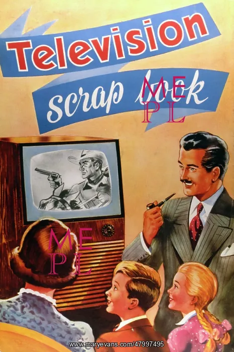 : Cover design, Television Scrap Book : Cover design, Television Scrap Book