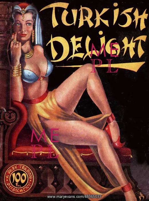  : Cover design, Turkish Delight