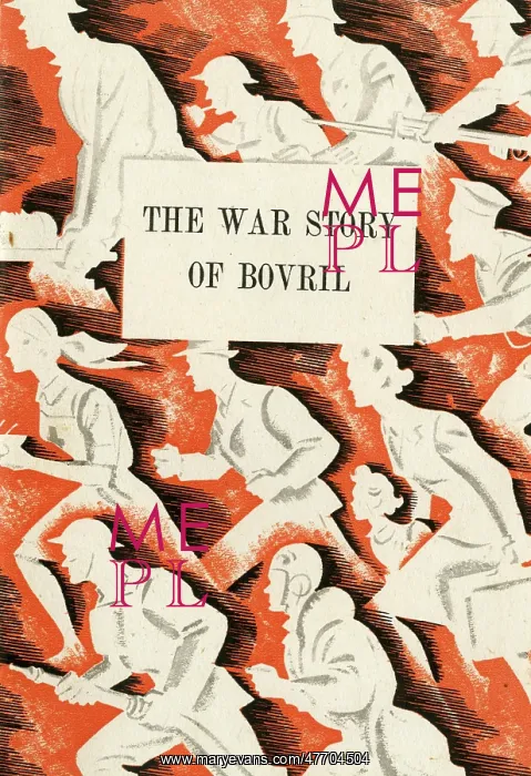  : Front cover design, The War Story of Bovril