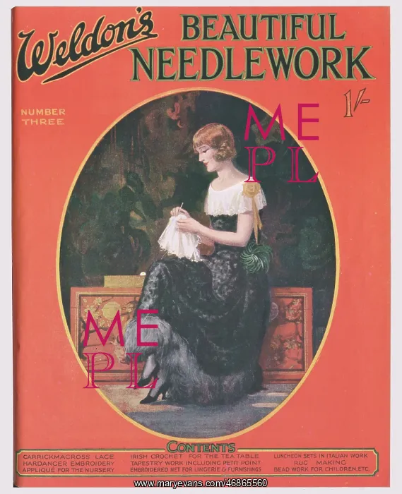 : Cover design, Weldon's Beautiful Needlework : Cover design, Weldon's Beautiful Needlework