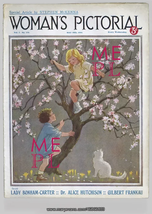 : Cover design, Woman's Pictorial : Cover design, Woman's Pictorial
