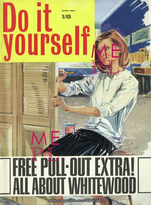: Cover design, Do it yourself, April 1967 : Cover design, Do it yourself, April 1967