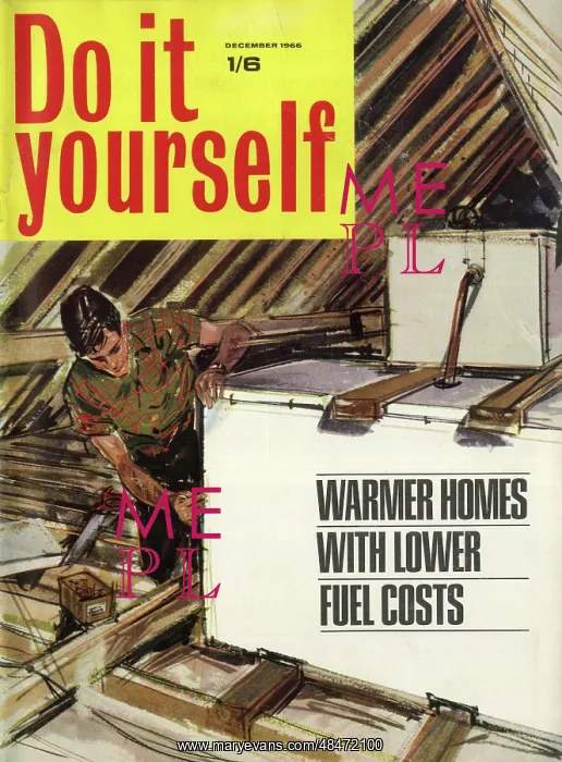 : Cover design, Do it yourself, December 1966 : Cover design, Do it yourself, December 1966