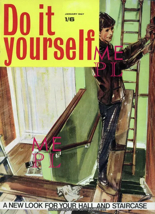 : Cover design, Do it yourself, January 1967 : Cover design, Do it yourself, January 1967