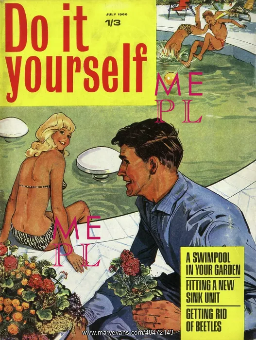 : Cover design, Do it yourself, July 1966 : Cover design, Do it yourself, July 1966