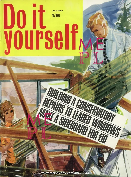 : Cover design, Do it yourself, July 1967 : Cover design, Do it yourself, July 1967