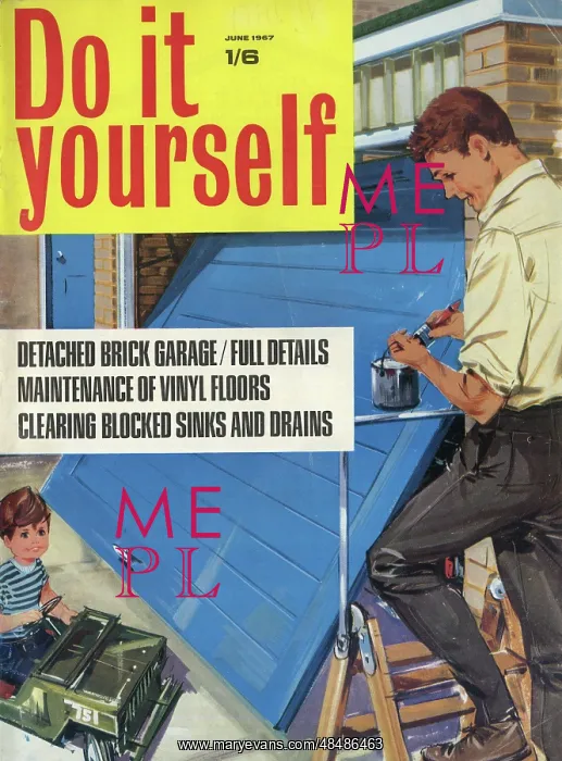 : Cover design, Do it yourself, June 1967 : Cover design, Do it yourself, June 1967