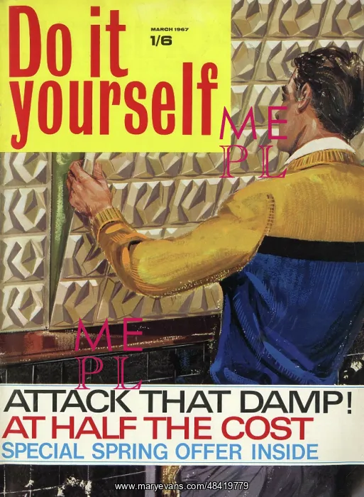 : Cover design, Do it yourself, March 1967 : Cover design, Do it yourself, March 1967