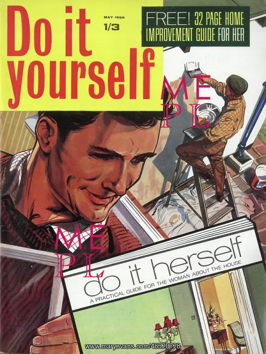 : Cover design, Do it yourself, May 1966 : Cover design, Do it yourself, May 1966