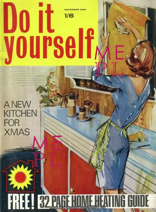 : Cover design, Do it yourself, November 1966 : Cover design, Do it yourself, November 1966