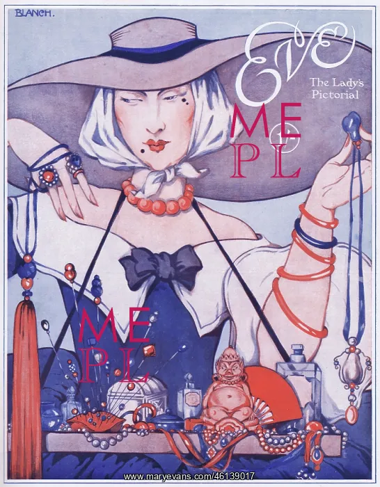  : Cover of Eve Magazine