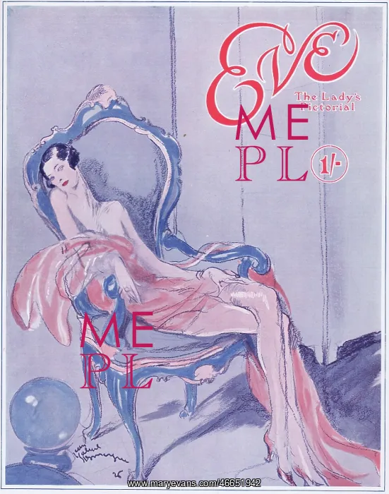  : Cover of Eve Magazine
