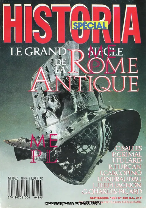 : Front Cover of Historia Magazine : Front Cover of Historia Magazine