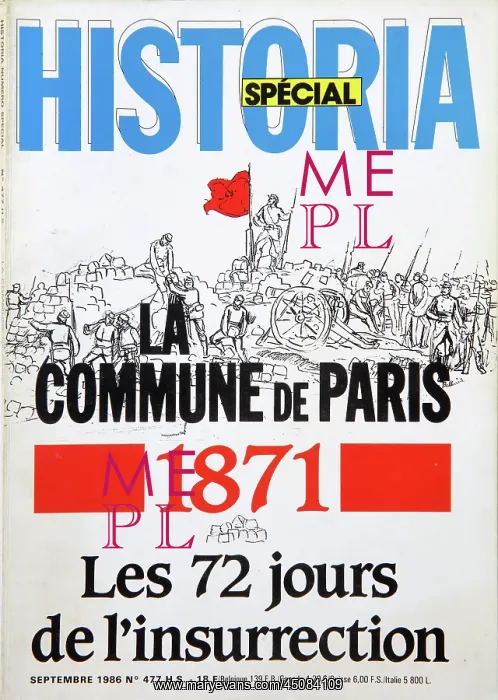: Front Cover of Historia Magazine : Front Cover of Historia Magazine