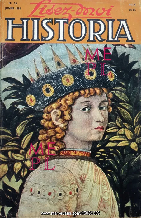 : Front Cover of Historia Magazine : Front Cover of Historia Magazine