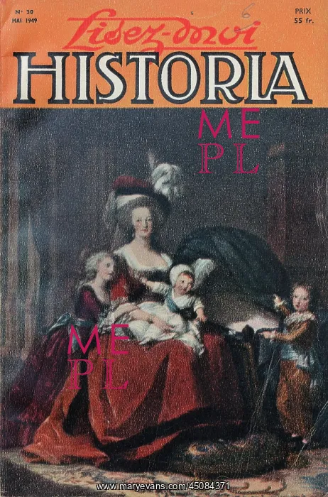 : Front Cover of Historia Magazine : Front Cover of Historia Magazine