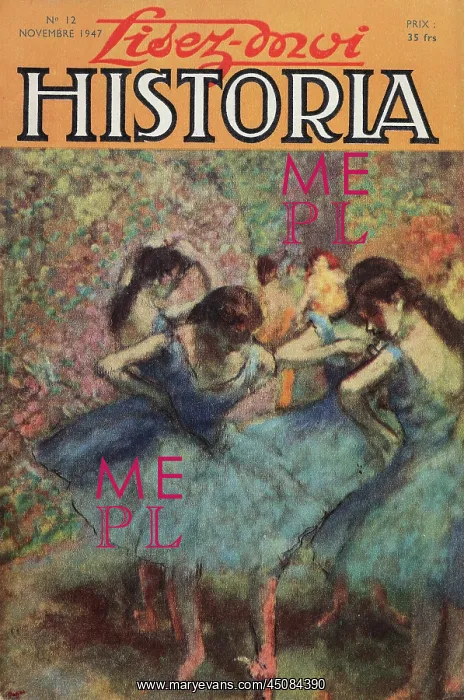 : Front Cover of Historia Magazine : Front Cover of Historia Magazine