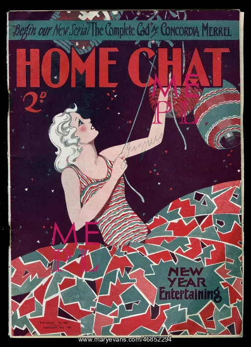 : Cover of Home Chat Magazine : Cover of Home Chat Magazine