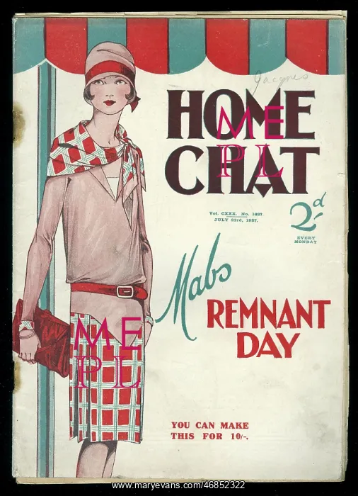 : Cover of Home Chat Magazine : Cover of Home Chat Magazine