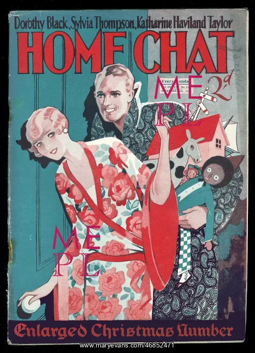 : Cover of Home Chat Magazine : Cover of Home Chat Magazine