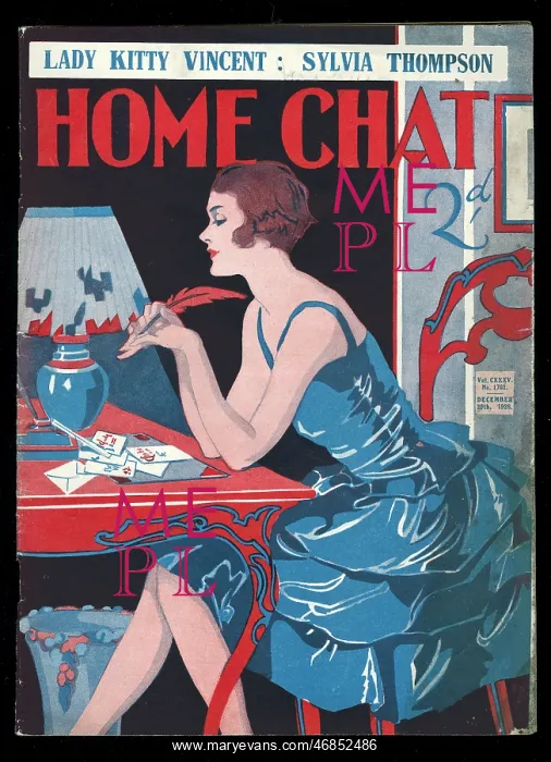: Cover of Home Chat Magazine : Cover of Home Chat Magazine