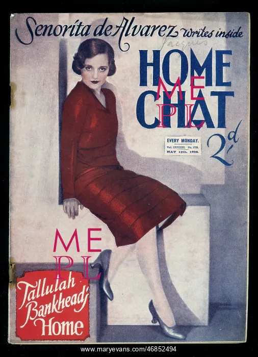 : Cover of Home Chat Magazine : Cover of Home Chat Magazine