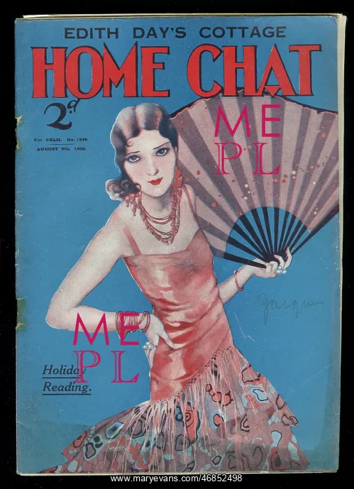 : Cover of Home Chat Magazine : Cover of Home Chat Magazine