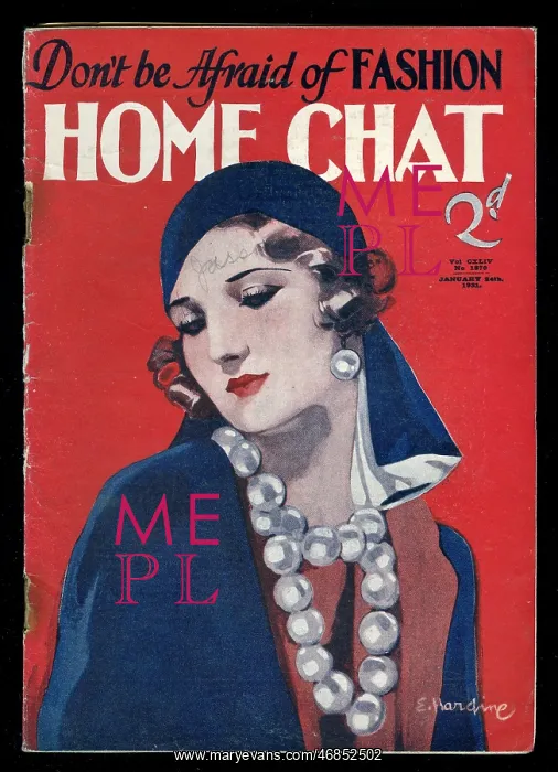 : Cover of Home Chat Magazine : Cover of Home Chat Magazine