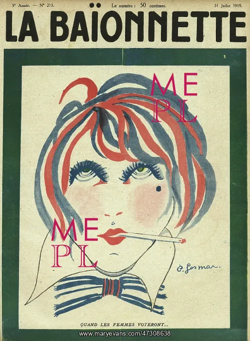 : Front cover, La Baionnette : Front cover, La Baionnette
