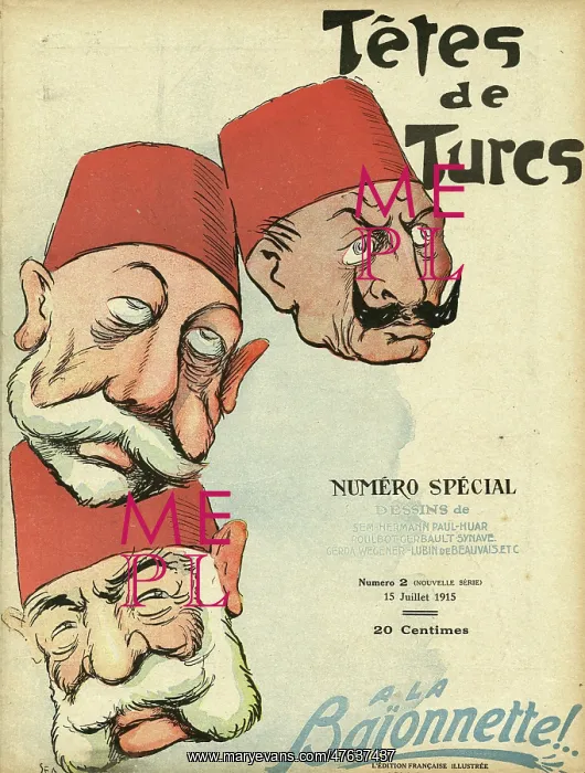 : Front cover, La Baionnette, WW1 : Front cover, La Baionnette, WW1