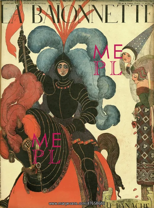 : Front cover, La Baionnette, WW1 : Front cover, La Baionnette, WW1