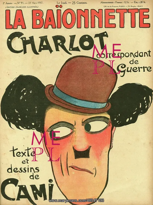 : Front cover, La Baionnette, WW1 : Front cover, La Baionnette, WW1