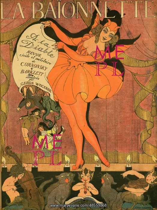 : Front cover, La Baionnette, WW1 : Front cover, La Baionnette, WW1