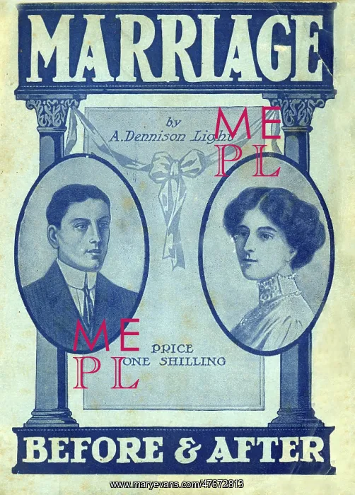 : Front cover, Marriage Before & After : Front cover, Marriage Before & After