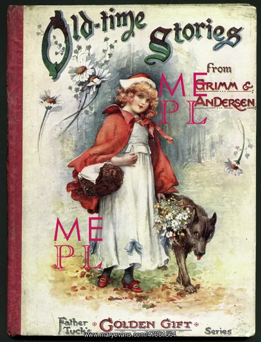 : Front cover, Old-time stories from Grimm & Andersen : Front cover, Old-time stories from Grimm & Andersen