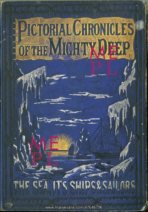 : Front cover of Pictorial Chronicles of the Mighty Deep : Front cover of Pictorial Chronicles of the Mighty Deep