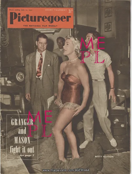 : Front cover of Picturegoer magazine : Front cover of Picturegoer magazine
