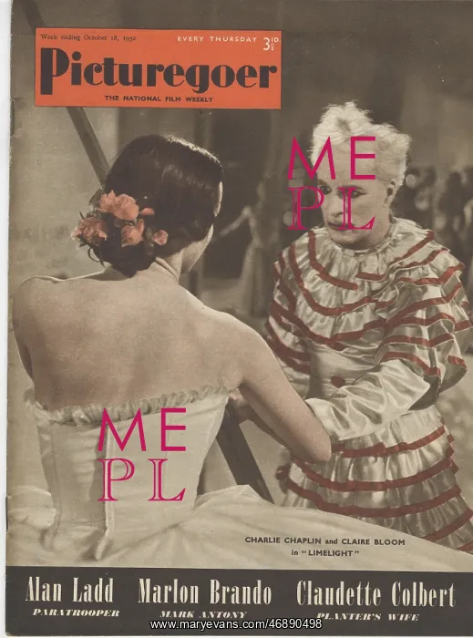 : Front cover of Picturegoer magazine : Front cover of Picturegoer magazine
