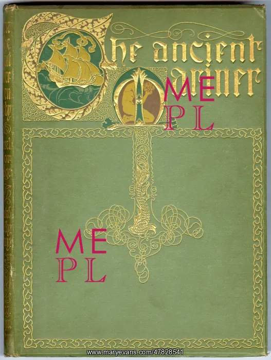 : Front Cover of The Rime of the Ancient Mariner by Coleridge : Front Cover of The Rime of the Ancient Mariner by Coleridge