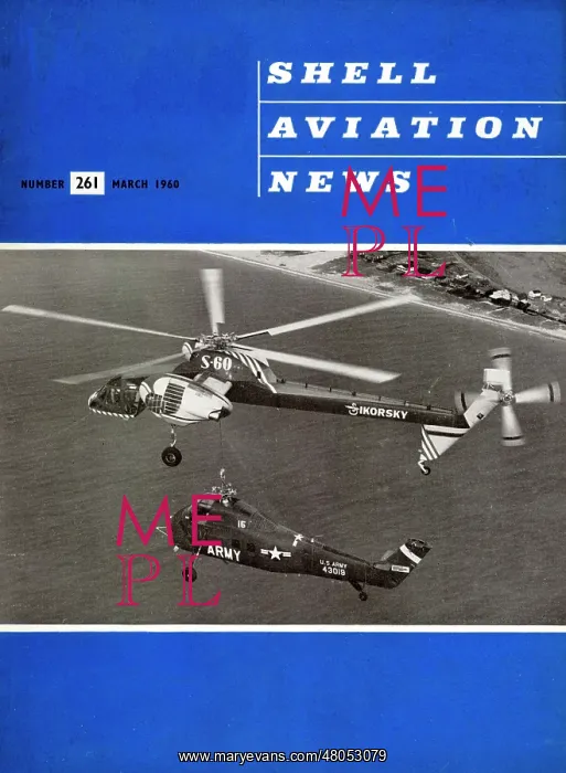 : The front cover of Shell Aviation News : The front cover of Shell Aviation News